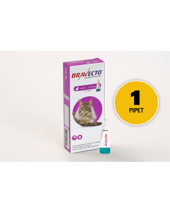 Bravecto spot-on kat groot  6,25-12,5kg, 1 pipet