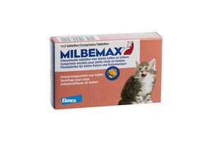 Milbemax kleine kat/kitten 4 tabletten
